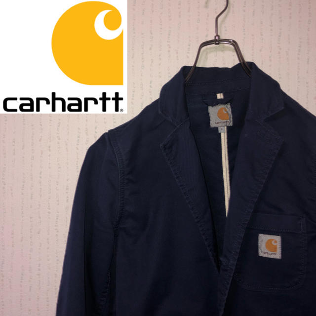 Carhartt ジャケット 背面刺繍 ネイビー