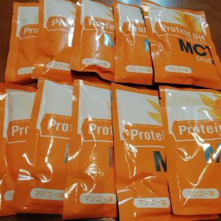 ディーエイチシー(DHC)のDHC プロテインダイエット　MCTマンゴー味10袋　プロティンダイエット送料込(プロテイン)