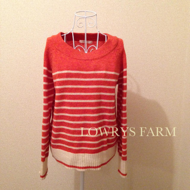 LOWRYS FARM(ローリーズファーム)のボーダーセーター レディースのトップス(ニット/セーター)の商品写真