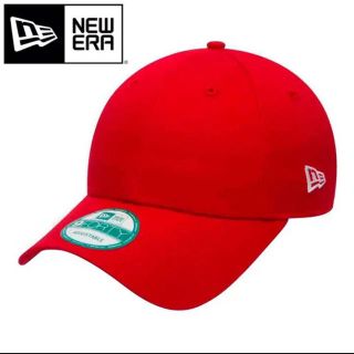 ニューエラー(NEW ERA)のニューエラ キャップ ベーシック RED 赤(キャップ)