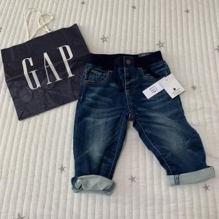 ベビーギャップ(babyGAP)の【はーちん様専用】新品 ジーパン デニム 長ズボン babygap 80cm(パンツ)