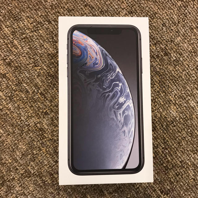 iPhone - 新品 iPhone XR 64GB ブラック SIMフリー 2019/12購入