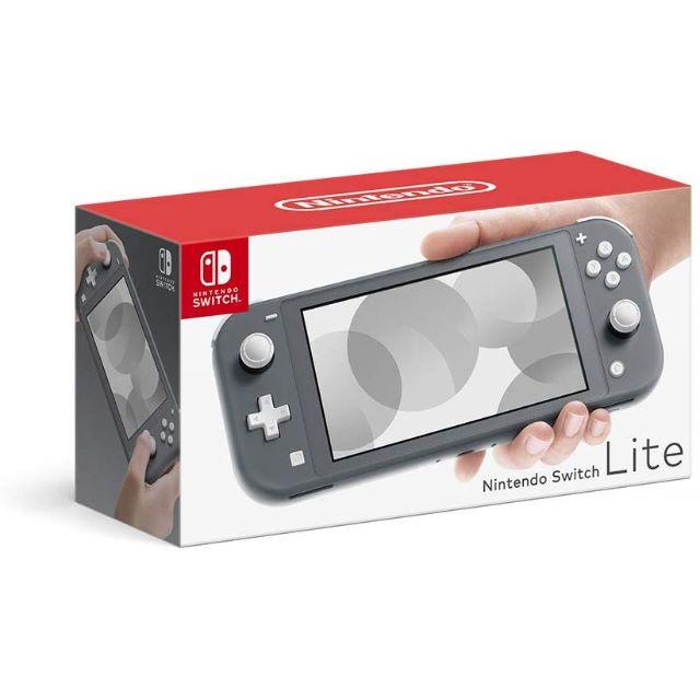 激安本物 Switch Nintendo - 本体 グレー Lite Switch 【新品未開封】Nintendo 家庭用ゲーム機本体