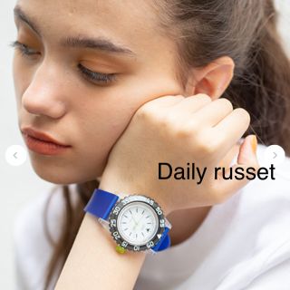 ラシット(Russet)のrusset ラシット  LAUGH WATCH DIVER ラフウォッチ(腕時計)