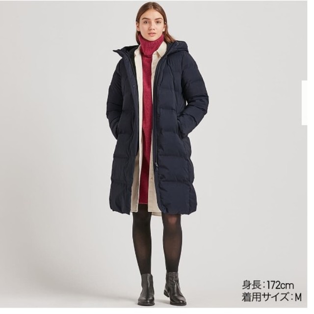 UNIQLO - 新品 ユニクロ☆シームレスダウンロングコートの通販 by こ