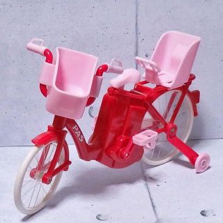 タカラトミー(Takara Tomy)のリカちゃん用電動アシスト自転車(ぬいぐるみ/人形)