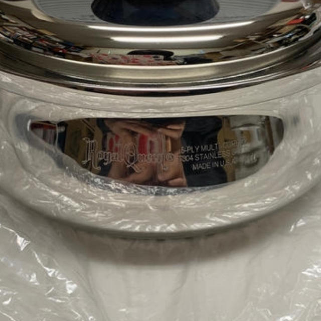 ロイヤルクイーン 【IH対応品】1コート蓋付き 新品未使用品 ロイヤルクイーン 【IH対応品】1コート蓋付き 新品未使用品
