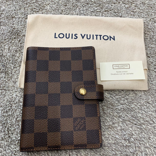 LOUIS VUITTON(ルイヴィトン)のルイヴィトン 手帳カバー ダミエ インテリア/住まい/日用品の文房具(カレンダー/スケジュール)の商品写真