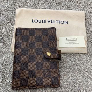 ルイヴィトン(LOUIS VUITTON)のルイヴィトン 手帳カバー ダミエ(カレンダー/スケジュール)