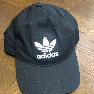 アディダス(adidas)のadidas キャップ　黒(キャップ)