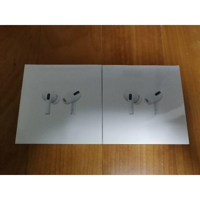 ヘッドフォン/イヤフォン【2個セット】新品未開封 AirPods Pro MWP22J/A