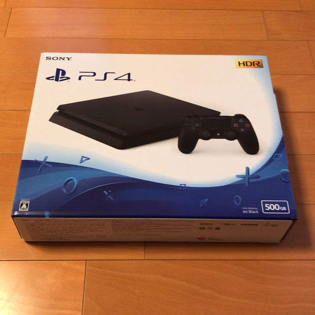 PlayStation®4 ジェット・ブラック 500GB PS4 新品未開封-