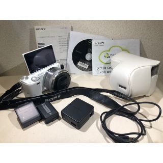 ソニー(SONY)のSONY NEX5T ホワイト(ミラーレス一眼)