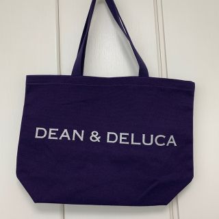 ディーンアンドデルーカ(DEAN & DELUCA)のディーンアンドデルーカ2019チャリティトート　パープルＬサイズ(トートバッグ)