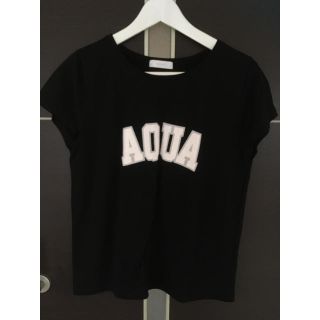 アクアガール(aquagirl)の新品Aqua girl⭐︎黒Tシャツ(Tシャツ(半袖/袖なし))