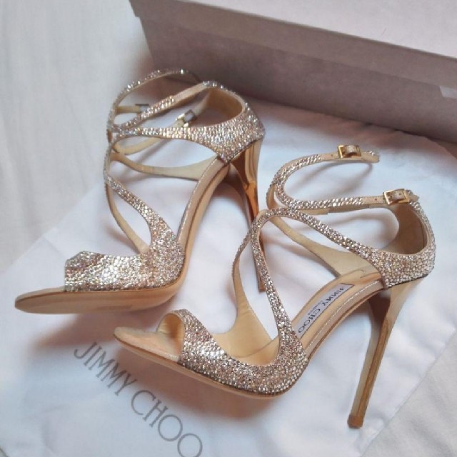 定価26万円 Jimmy Choo LANG crystal