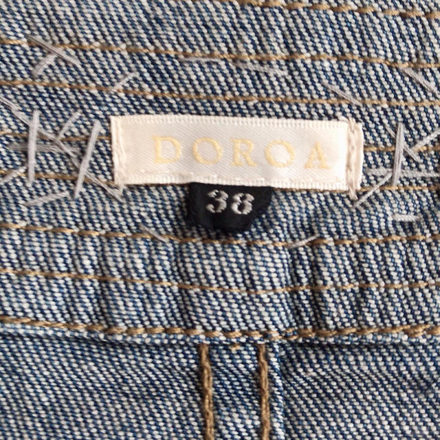 DOROA パールジャケット　Gジャン レディースのジャケット/アウター(Gジャン/デニムジャケット)の商品写真