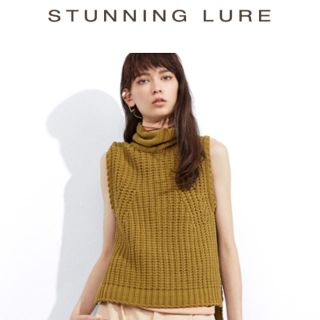 スタニングルアー(STUNNING LURE)の未使用♡ノースリーブニット(ニット/セーター)