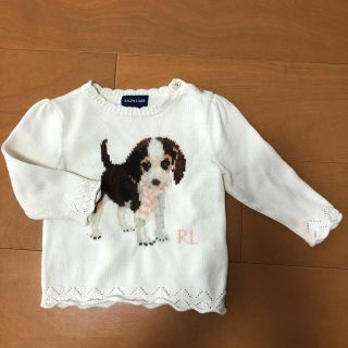 ラルフローレン(Ralph Lauren)のラルフローレン　キッズセーター☆80センチ(ニット/セーター)