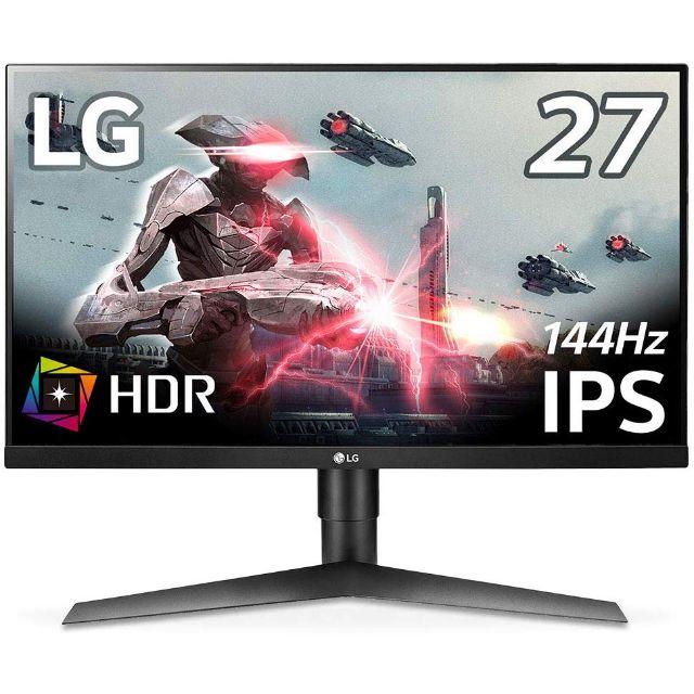 LG ゲーミング モニター 27GL650F-B  27インチ144Hz/HDR