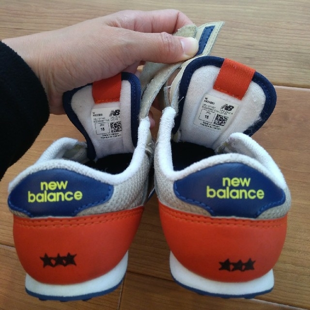 New Balance(ニューバランス)のニューバランス15センチ キッズ/ベビー/マタニティのキッズ靴/シューズ(15cm~)(スニーカー)の商品写真