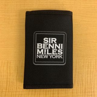 サーベニーマイルズ(SIR BENNY MILES)の◆新品未使用◆SIR BENNI MILES ウォレット　黒(折り財布)