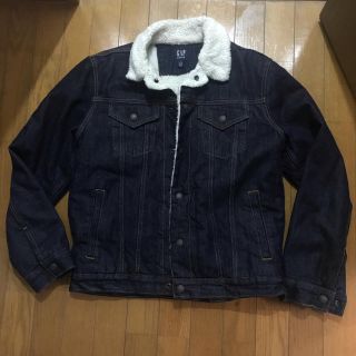 ギャップ(GAP)の美品 GAP ボアデニムジャケット Gジャン M ギャップ メンズ(Gジャン/デニムジャケット)