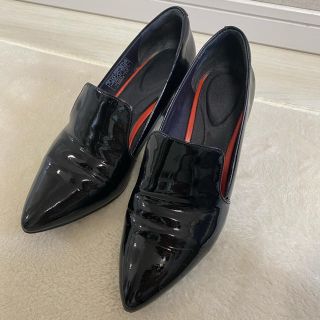 ロックポート(ROCKPORT)のロックポート  チャンキーヒール　パンプス　エナメル ローファー パンプス(ハイヒール/パンプス)