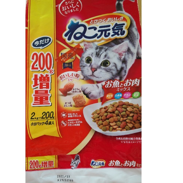 ねこ元気 その他のペット用品(ペットフード)の商品写真