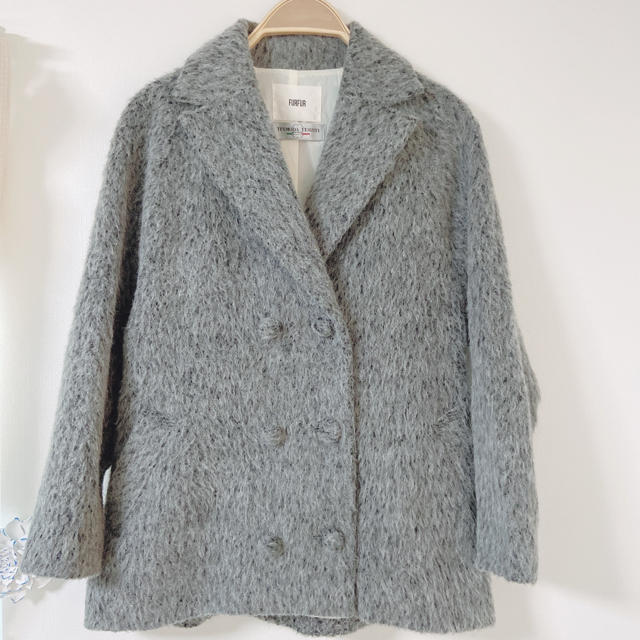 fur fur(ファーファー)の未使用♡Aライン　コート レディースのジャケット/アウター(その他)の商品写真