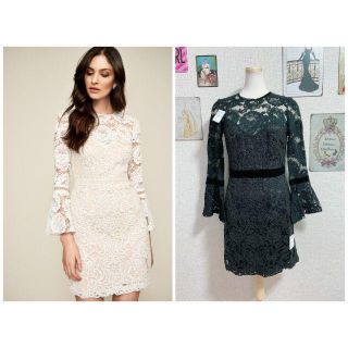 タダシショウジ(TADASHI SHOJI)の新品 2 Tadashi Shoji タダシショージ ブラック(ひざ丈ワンピース)