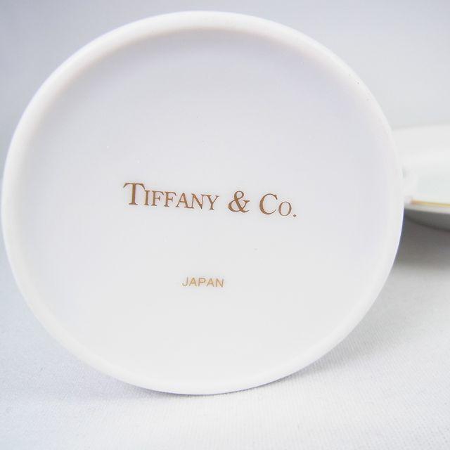 Tiffany & Co.(ティファニー)の未使用展示品 /ティファニー コーヒーカップ＆ソーサー［g133-10] インテリア/住まい/日用品のキッチン/食器(グラス/カップ)の商品写真