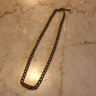 クリスチャンディオール(Christian Dior)のクリスチャンディオール　ネックレス　ゴールド(ネックレス)