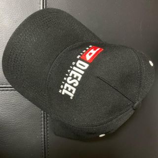 ディーゼル(DIESEL)のディーゼル　黒キャップ　タグ付き未使用保管品(キャップ)