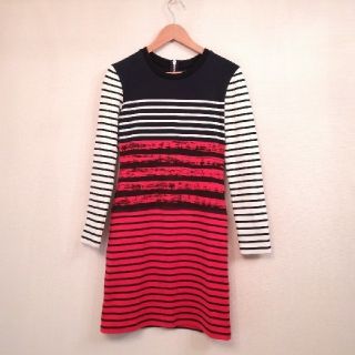 プチバトー(PETIT BATEAU)のこたつむりさまのワンピース＆スカート(ひざ丈ワンピース)