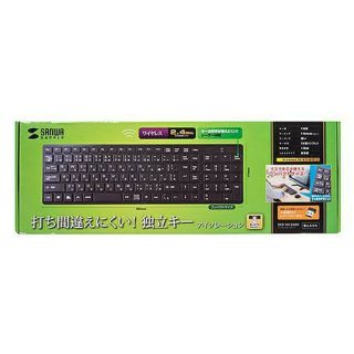 SANWA ワイヤレスキーボード SKB-WL26BK(PC周辺機器)