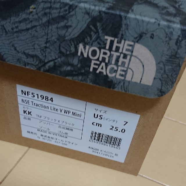 THE NORTH FACE(ザノースフェイス)のノースフェイス　ヌプシ　ブーツ　25センチ　黒 レディースの靴/シューズ(ブーツ)の商品写真