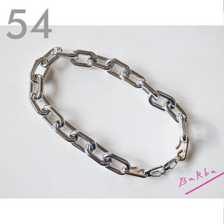 【54cm】Oversized Link Necklace (ネックレス)