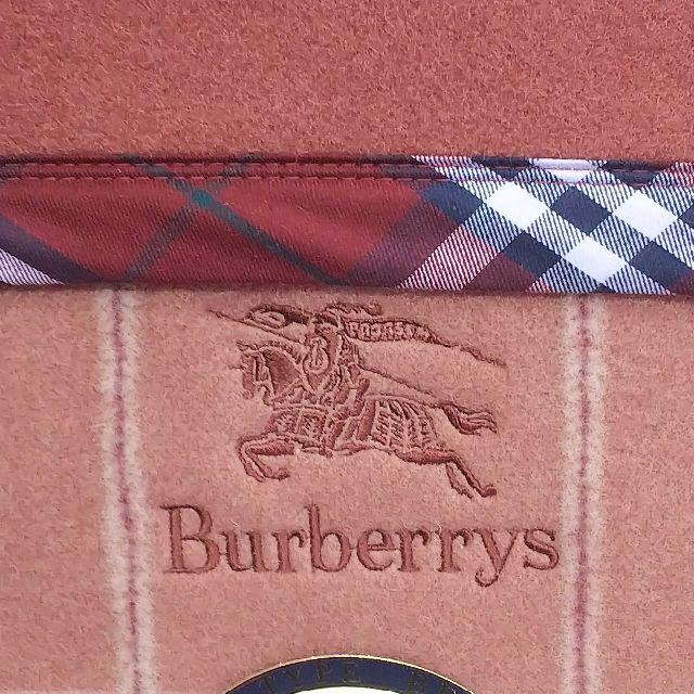 BURBERRY(バーバリー)の未使用保管品　バーバリー　純毛毛布　毛100％　AJ08 インテリア/住まい/日用品の寝具(毛布)の商品写真