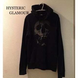 HYSTERIC GLAMOUR - HYSTERIC GLAMOUR ☆ スカルベリー パーカー Sの