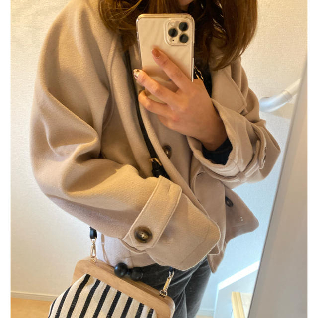 ZARA(ザラ)のトレンチ風　ジャケット レディースのジャケット/アウター(トレンチコート)の商品写真