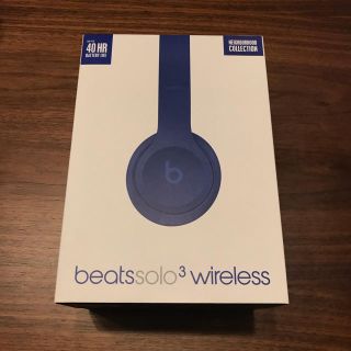 ビーツバイドクタードレ(Beats by Dr Dre)の美品 ビーツ ソロ ワイヤレス(ヘッドフォン/イヤフォン)