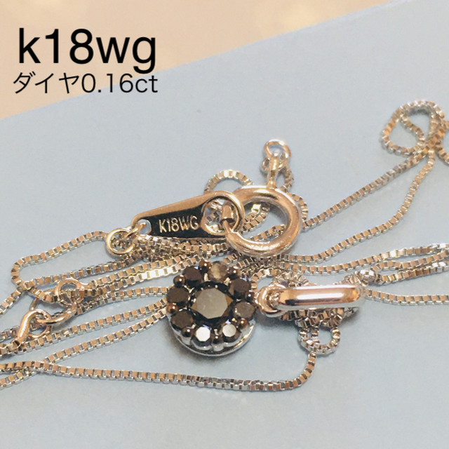 k18wg ネックレス-