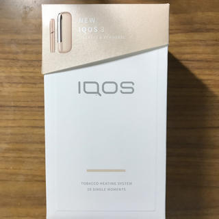 アイコス(IQOS)のiQOS3 ゴールド 美品!!(タバコグッズ)
