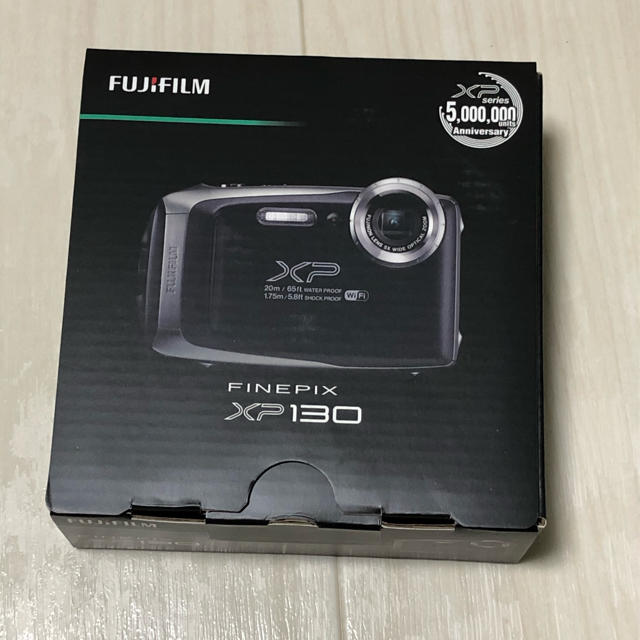 新品 FUJIFILM コンパクトデジタルカメラ XP130 ダークシルバー