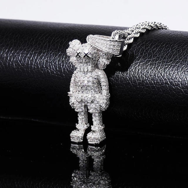 KAWS デザイン 人体模型 ネックレス KAWS デザイン 人体模型 ネックレス