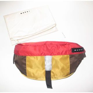 マルニ(Marni)のmarni マルニ ウエストバッグ bum bag バムバッグ red(ウエストポーチ)