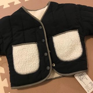 ザラキッズ(ZARA KIDS)の韓国子供服 ボアリバーシブルブルゾン(ジャケット/コート)