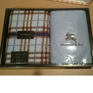 バーバリー(BURBERRY)の最終お値下げ↓合格祈願！BURBERRY  未使用 フェイスタオル セット 　(タオル/バス用品)