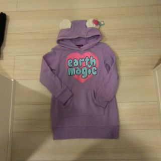 アースマジック(EARTHMAGIC)のEARTHMAGIC パーカーワンピ(ワンピース)